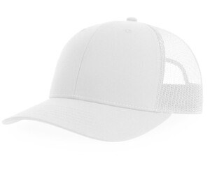 ATLANTIS HEADWEAR AT220 - 6-panel trucker cap White / White