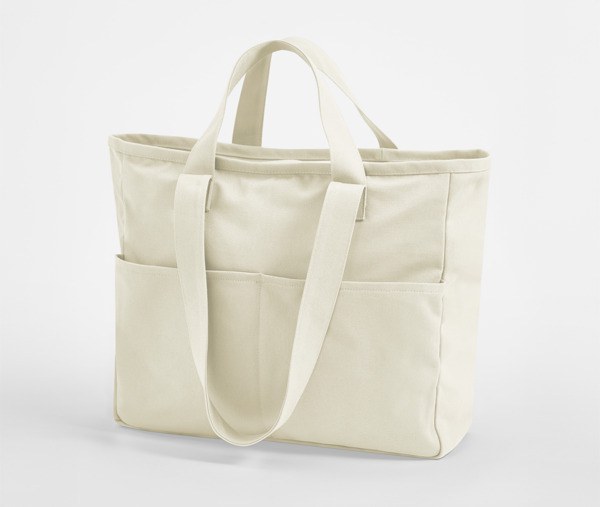 WESTFORD MILL WM604 - DUAL HANDLE CARGO POCKET TOTE
