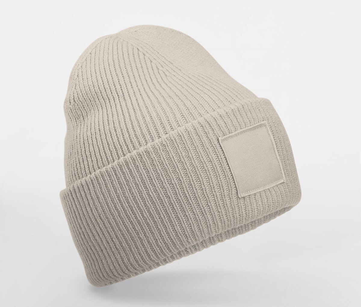 BEECHFIELD BF336R - DEEP CUFFED TONAL PATCH BEANIE
