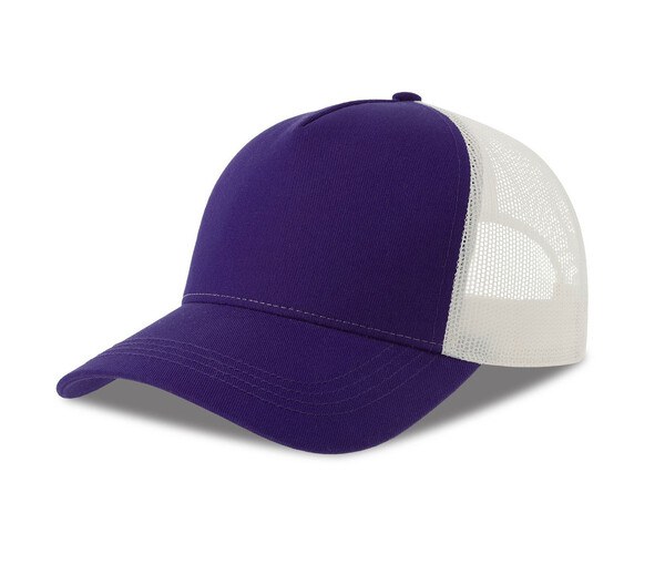 ATLANTIS HEADWEAR AT228 - 5-panel cotton trucker-style cap
