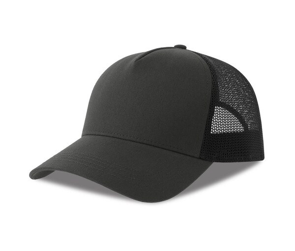 ATLANTIS HEADWEAR AT228 - 5-panel cotton trucker-style cap