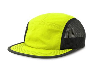 ATLANTIS HEADWEAR AT285 - Ventilated cap Fluo Yellow