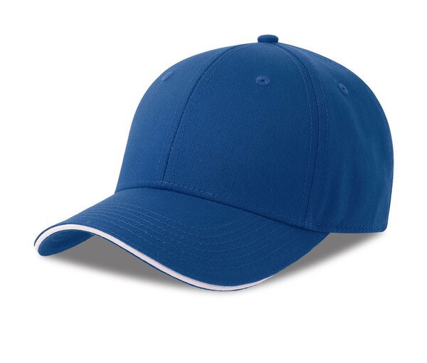 ATLANTIS HEADWEAR AT291 - 6-panel cap with sandwich piping