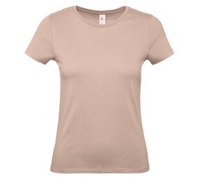 B&C BC02T - Camiseta feminina 100% algodão Millennial Pink