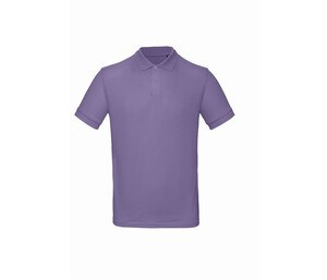 B&C BC400 - Men's 100% organic polo shirt Millennial Lilac