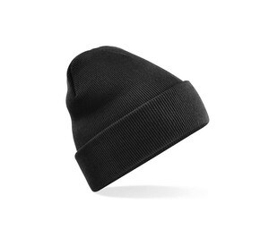 BEECHFIELD BF045R - Recycled polyester beanie Black