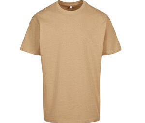 Build Your Brand BY102 - Oversized T-shirt Union Beige