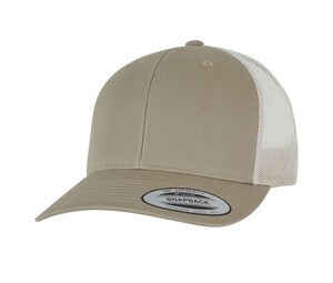 FLEXFIT F6606T - Casquette style trucker Pale Khaki/Birch